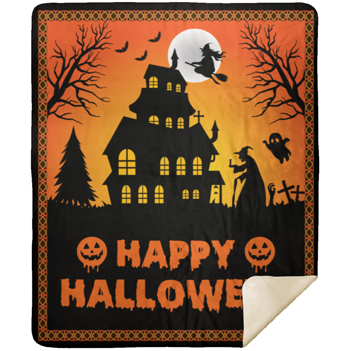 Wonderful Happy Halloween 50X60 Blanket