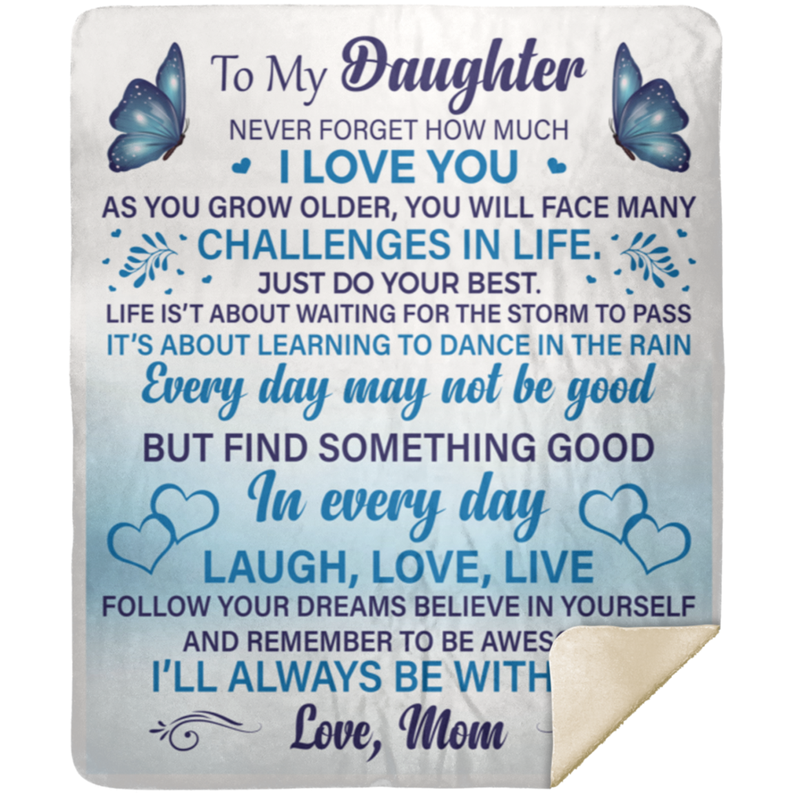 To My Daughter Never Forget How Much