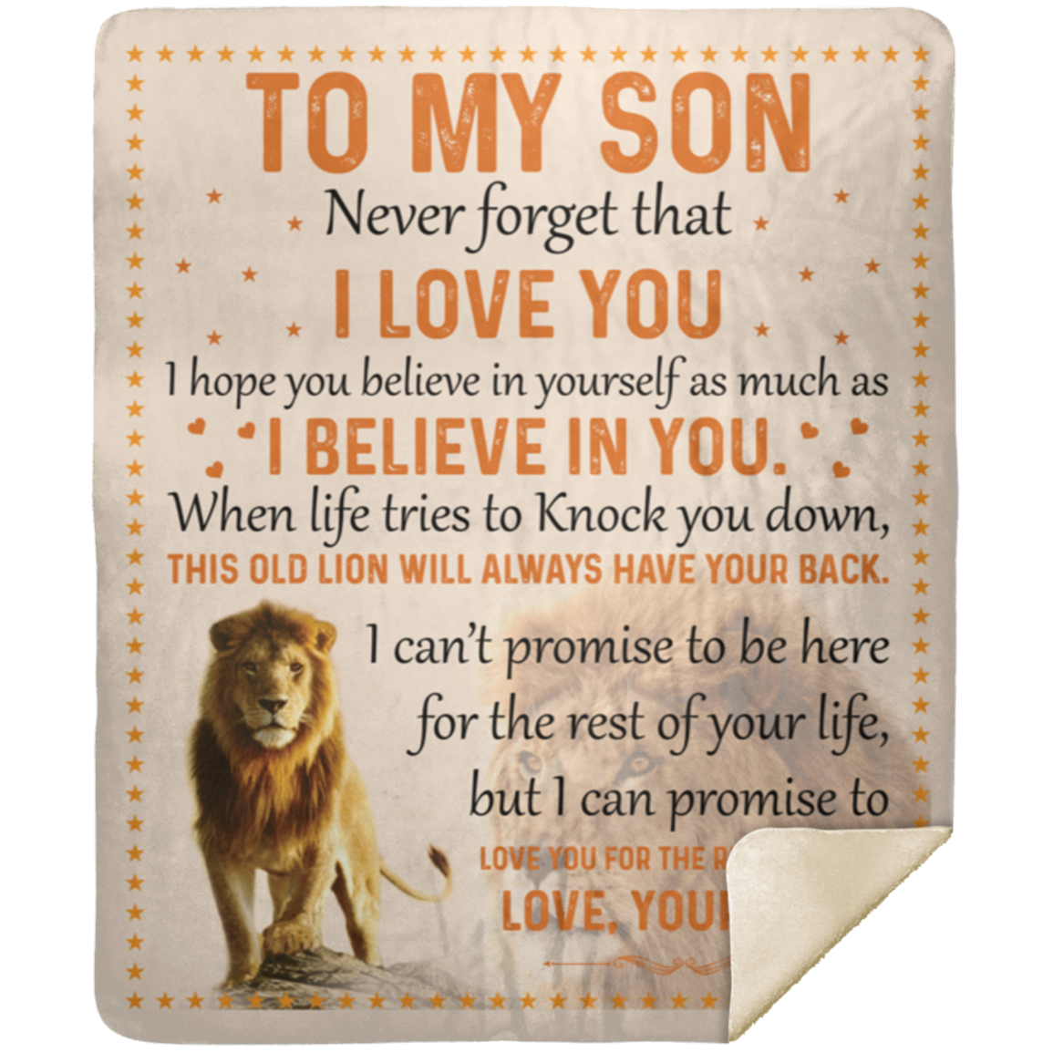 To My Son Love Your Mom Blanket