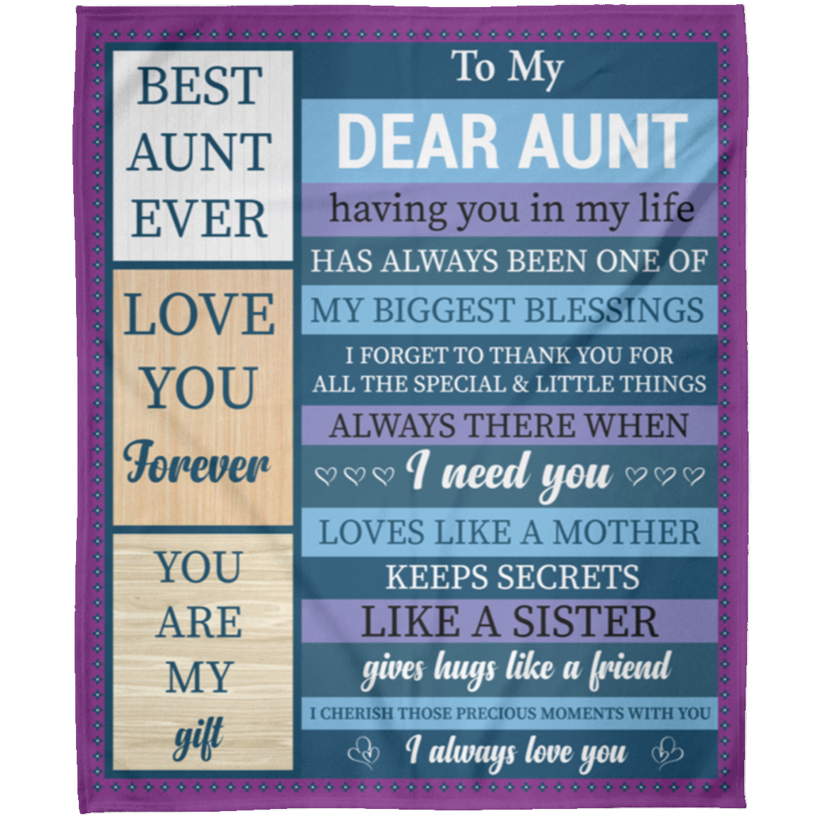 To My Dear Aunt