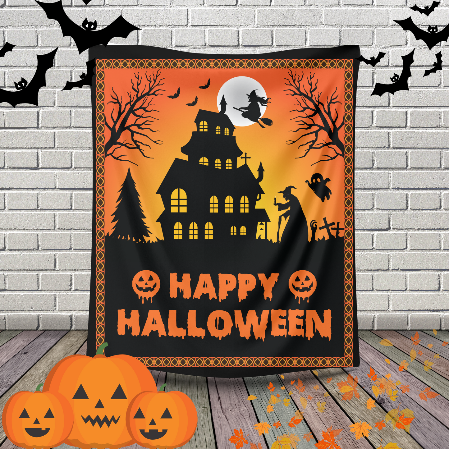 Wonderful Happy Halloween 50X60 Blanket