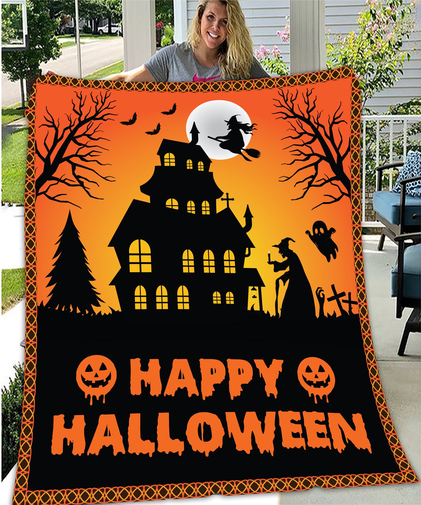 Wonderful Happy Halloween 50X60 Blanket