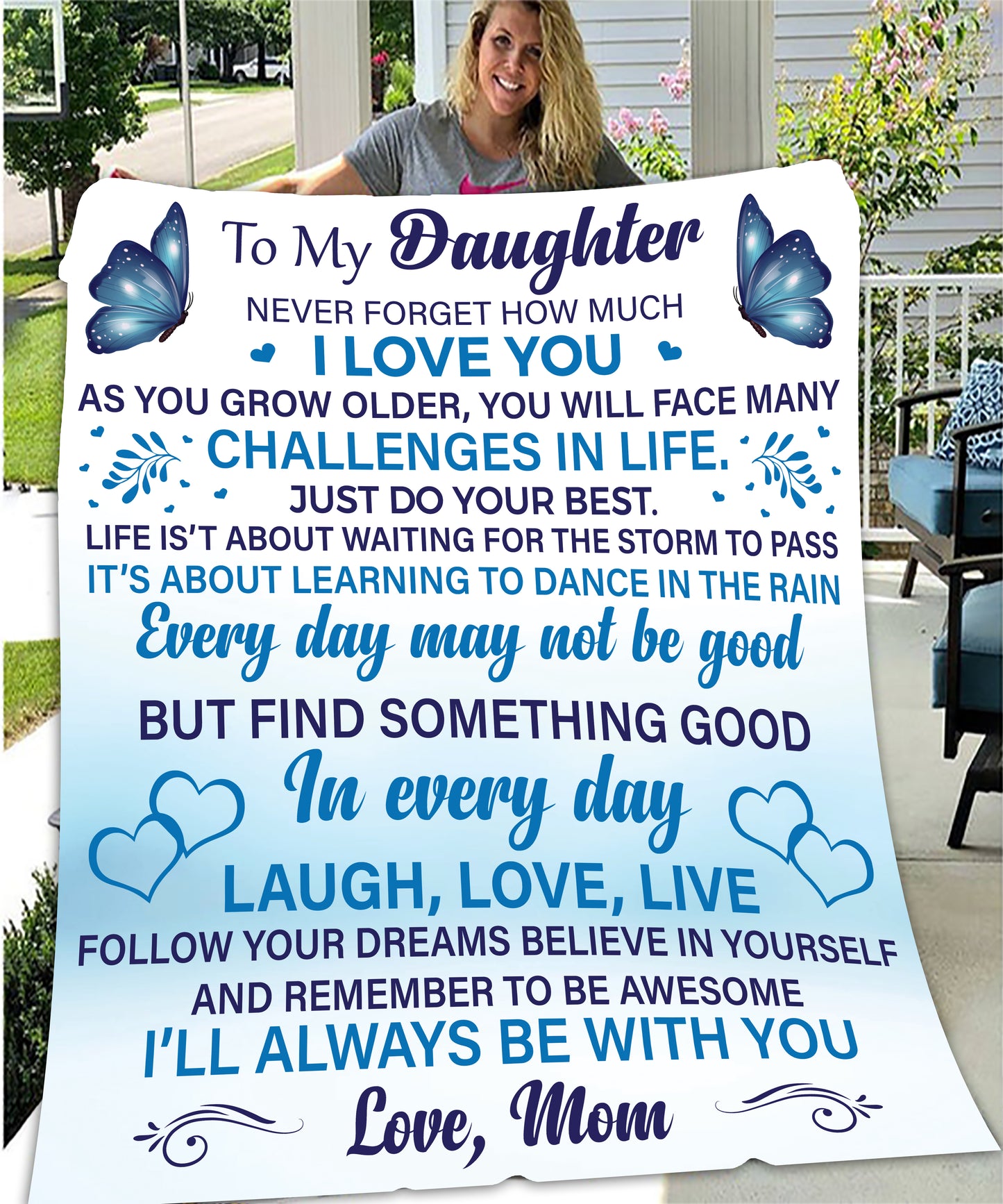 To My Daughter Never Forget How Much