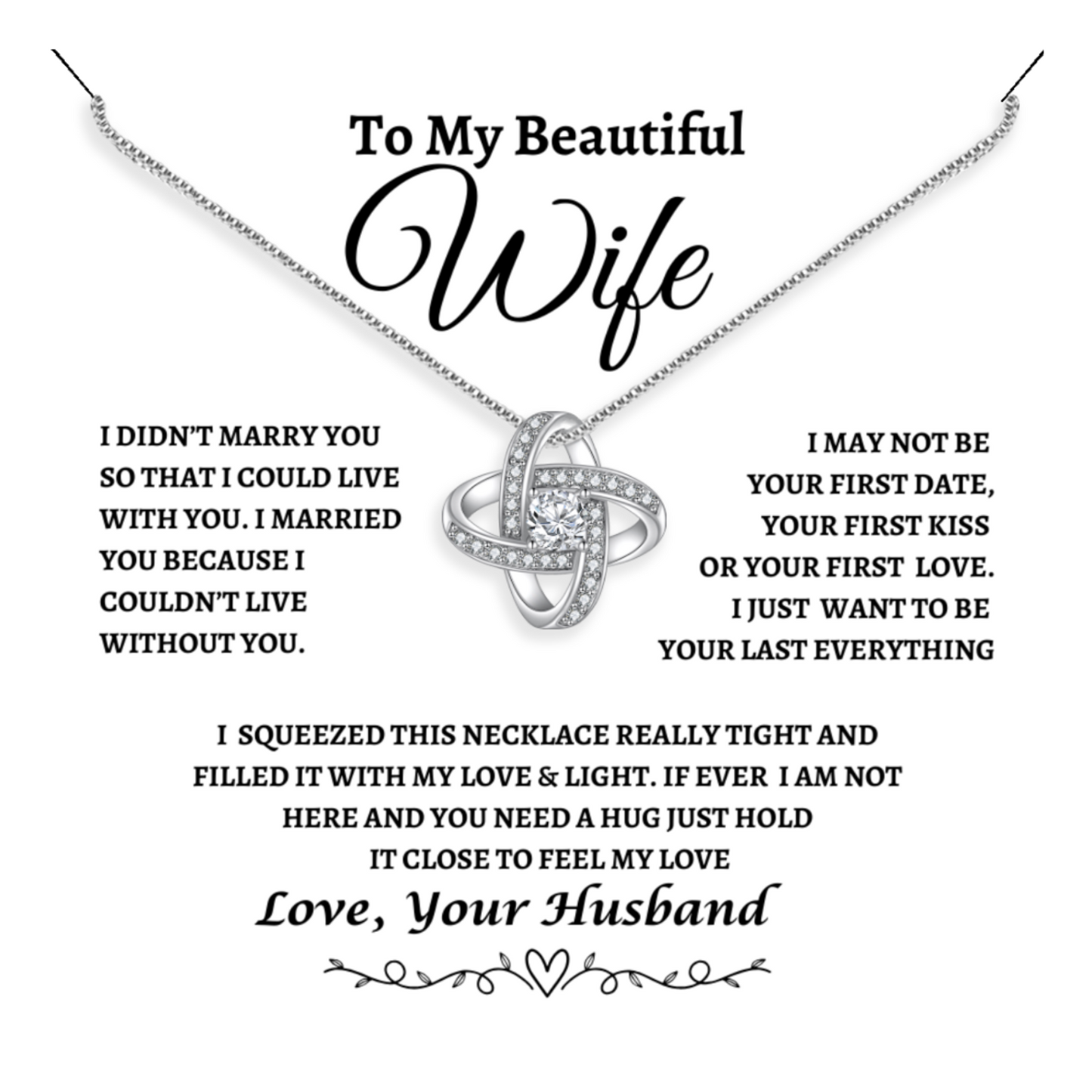 To My Beautiful Wife