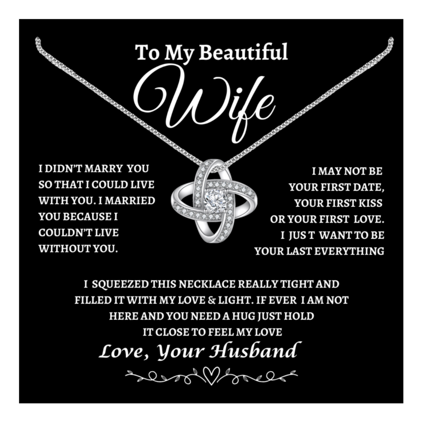 To My Beautiful Wife