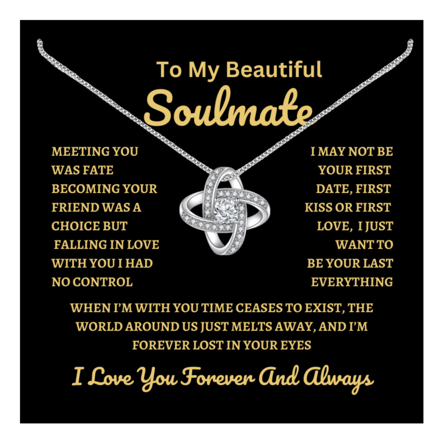 To My Beautiful Soulmate