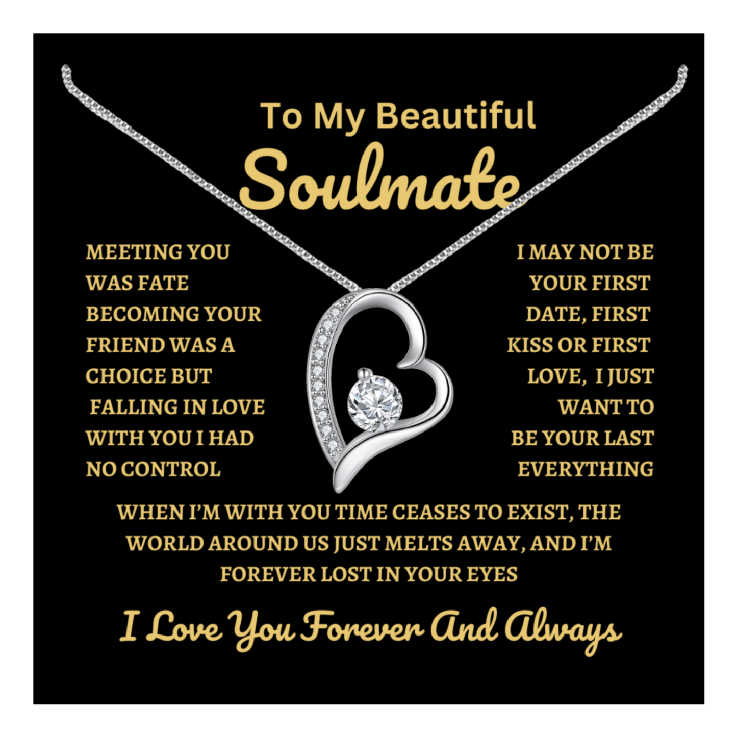 To My Beautiful Soulmate