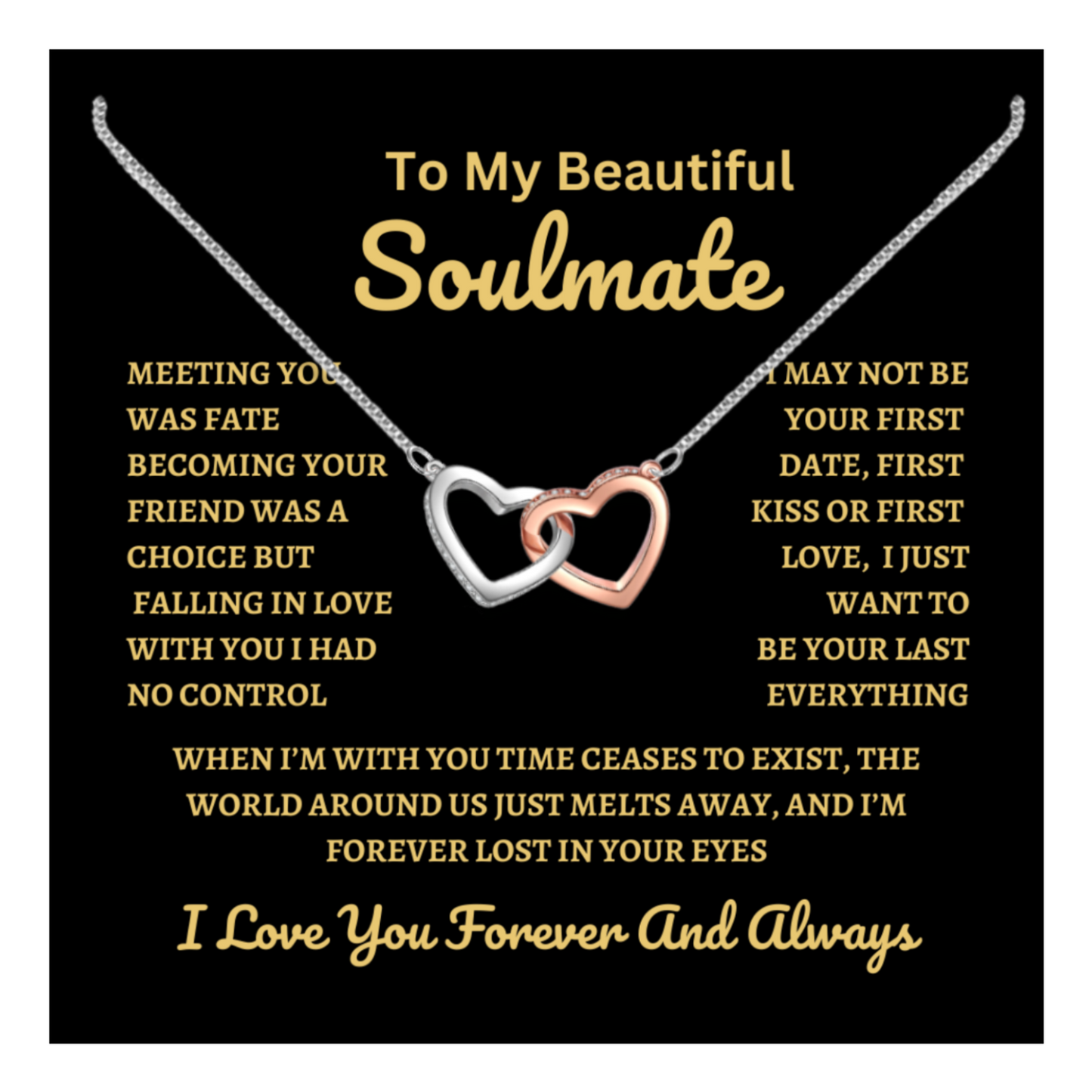 To My Beautiful Soulmate