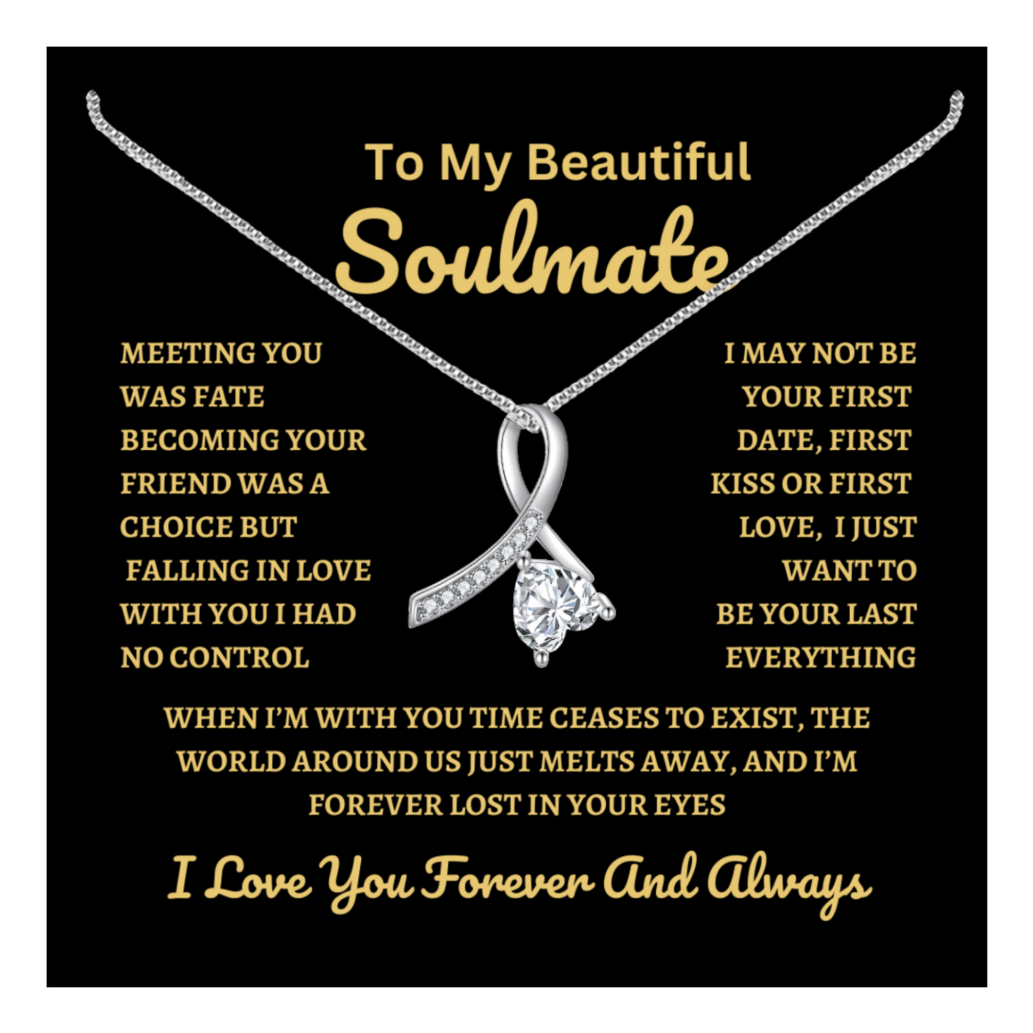 To My Beautiful Soulmate