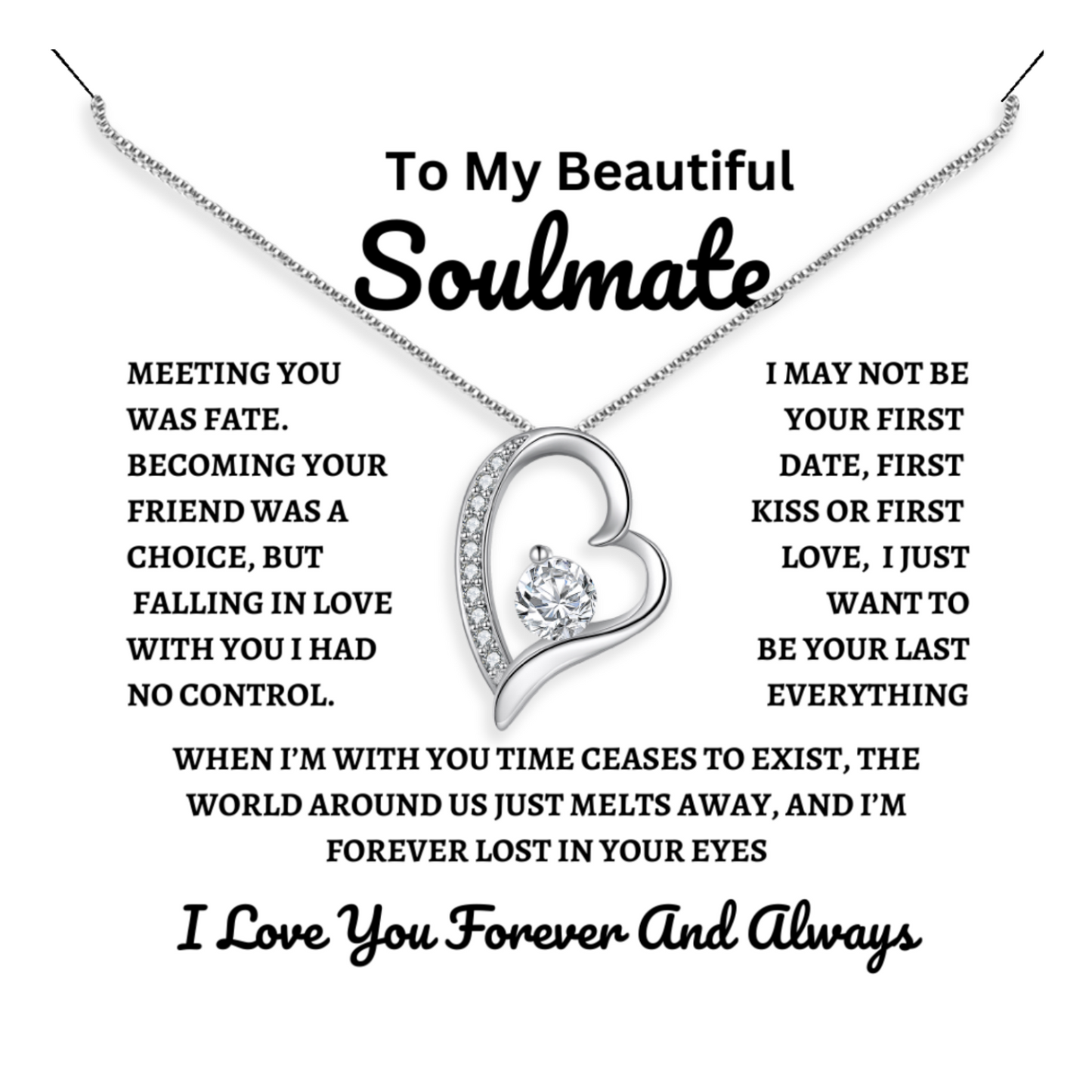 To My Beautiful Soulmate