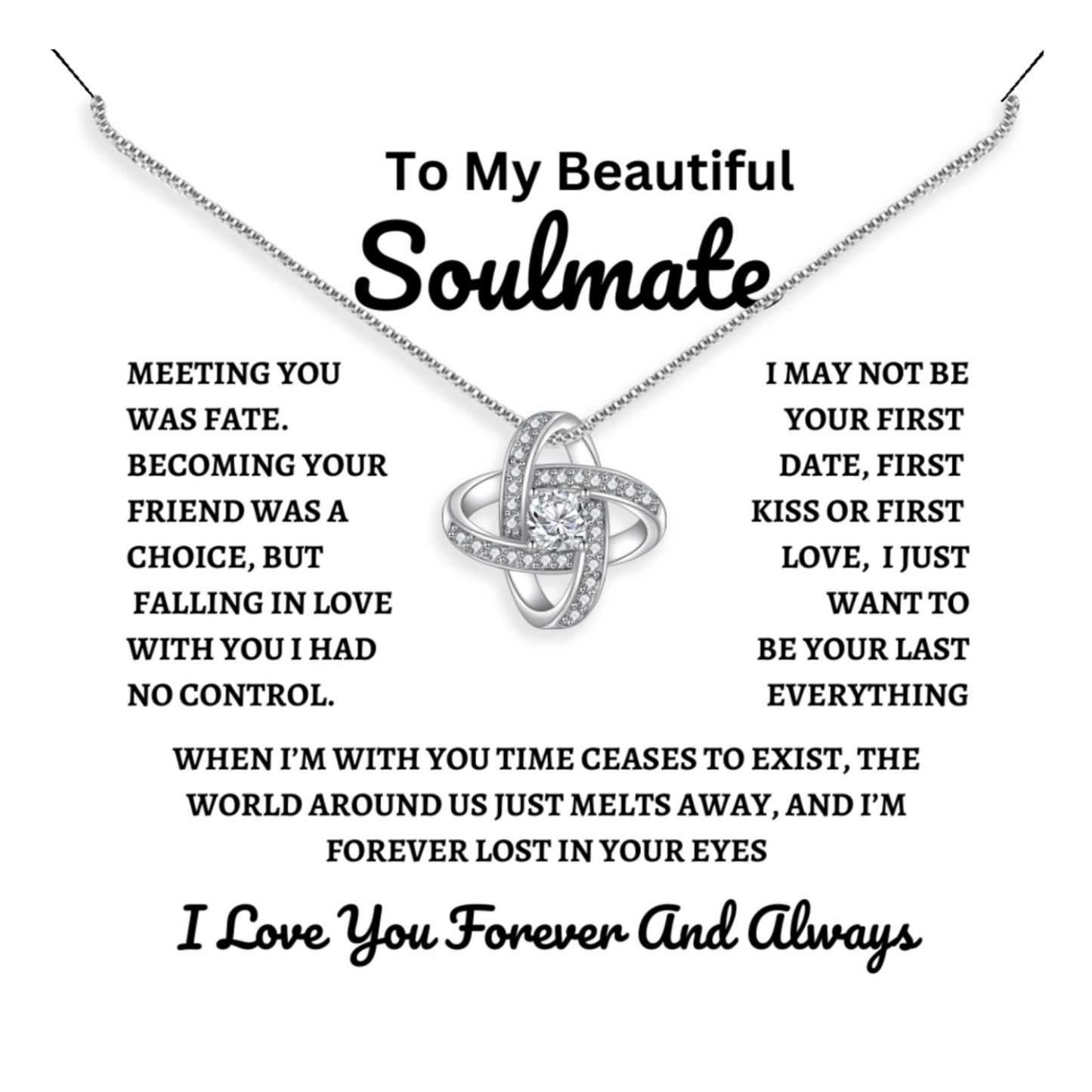 To My Beautiful Soulmate