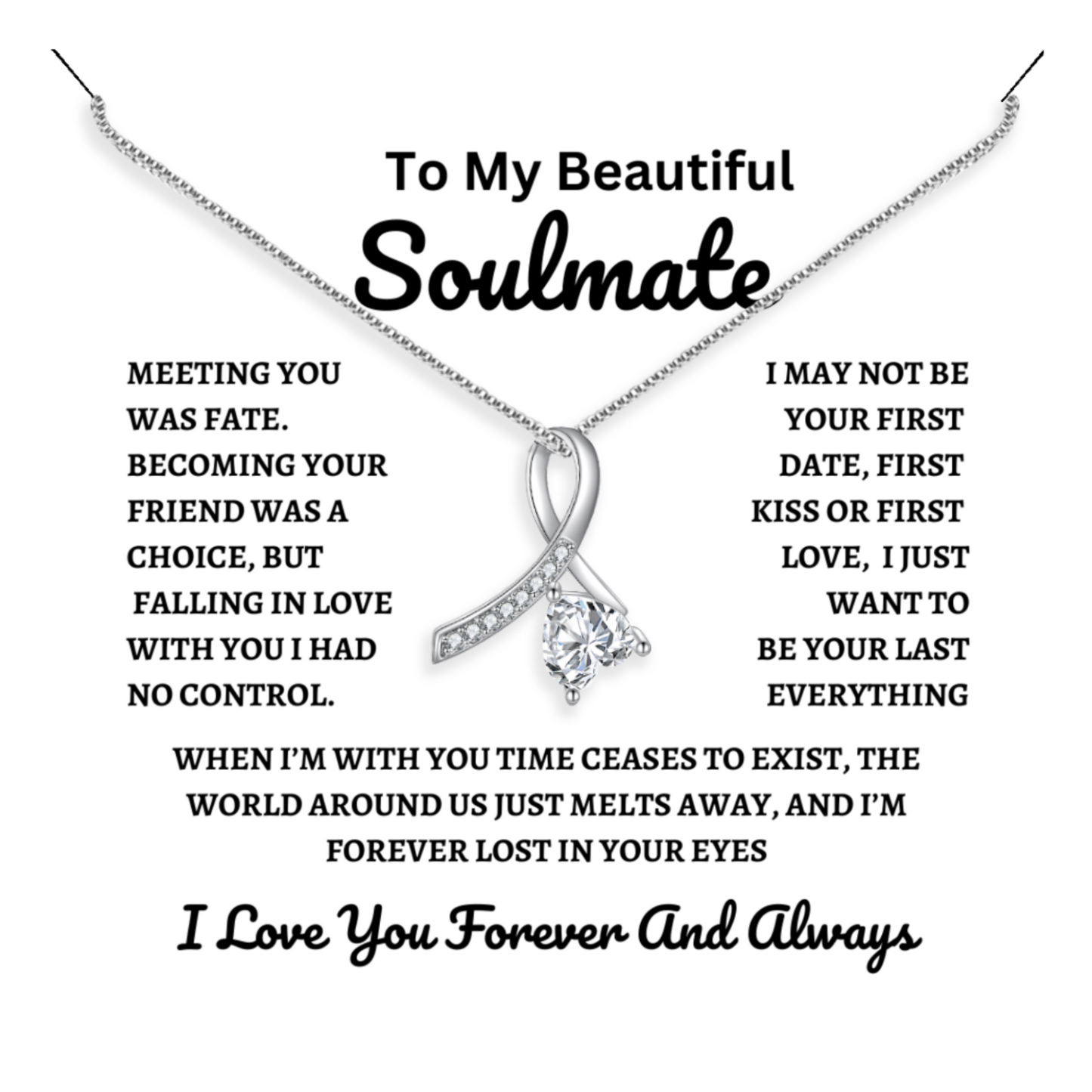 To My Beautiful Soulmate