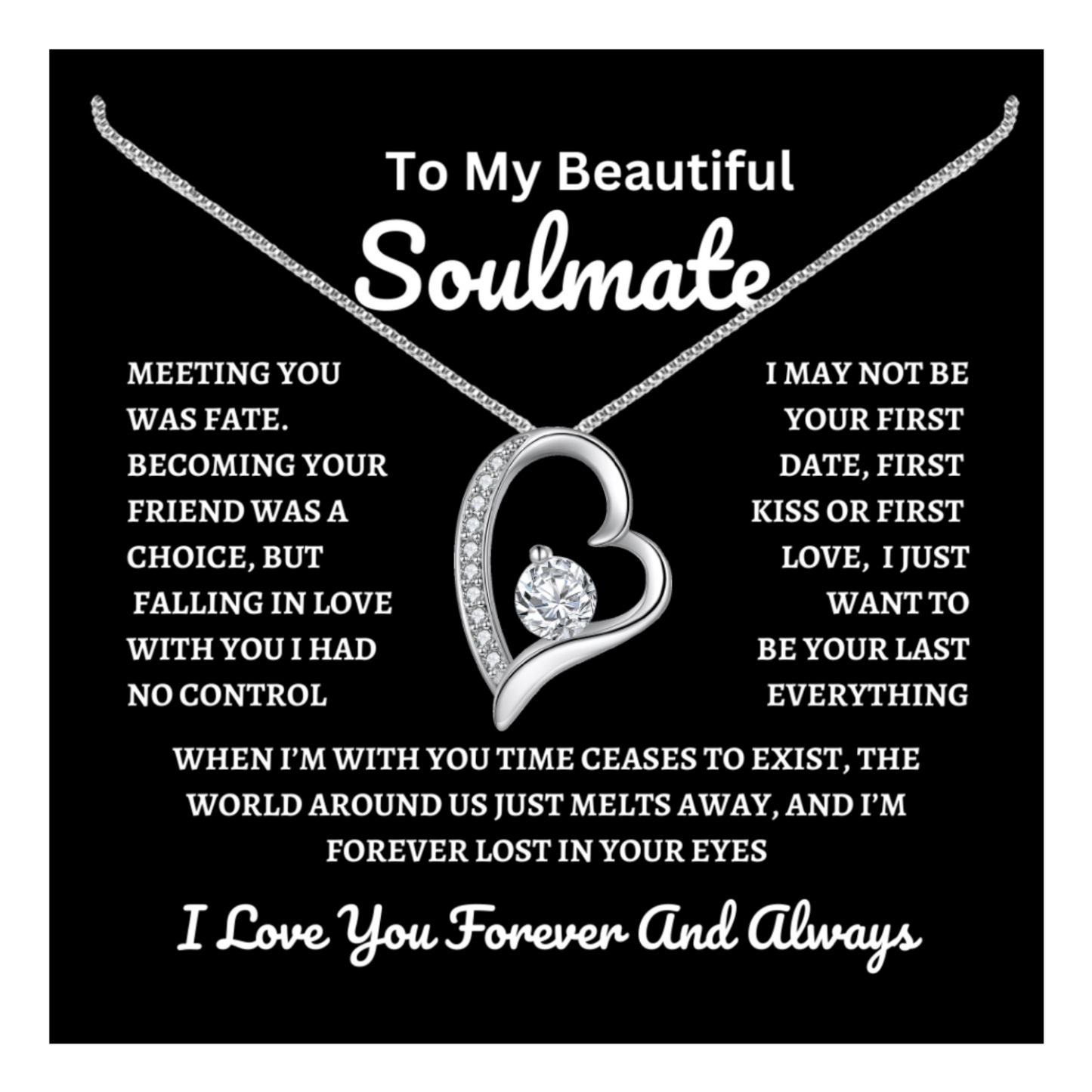 To My Beautiful Soulmate